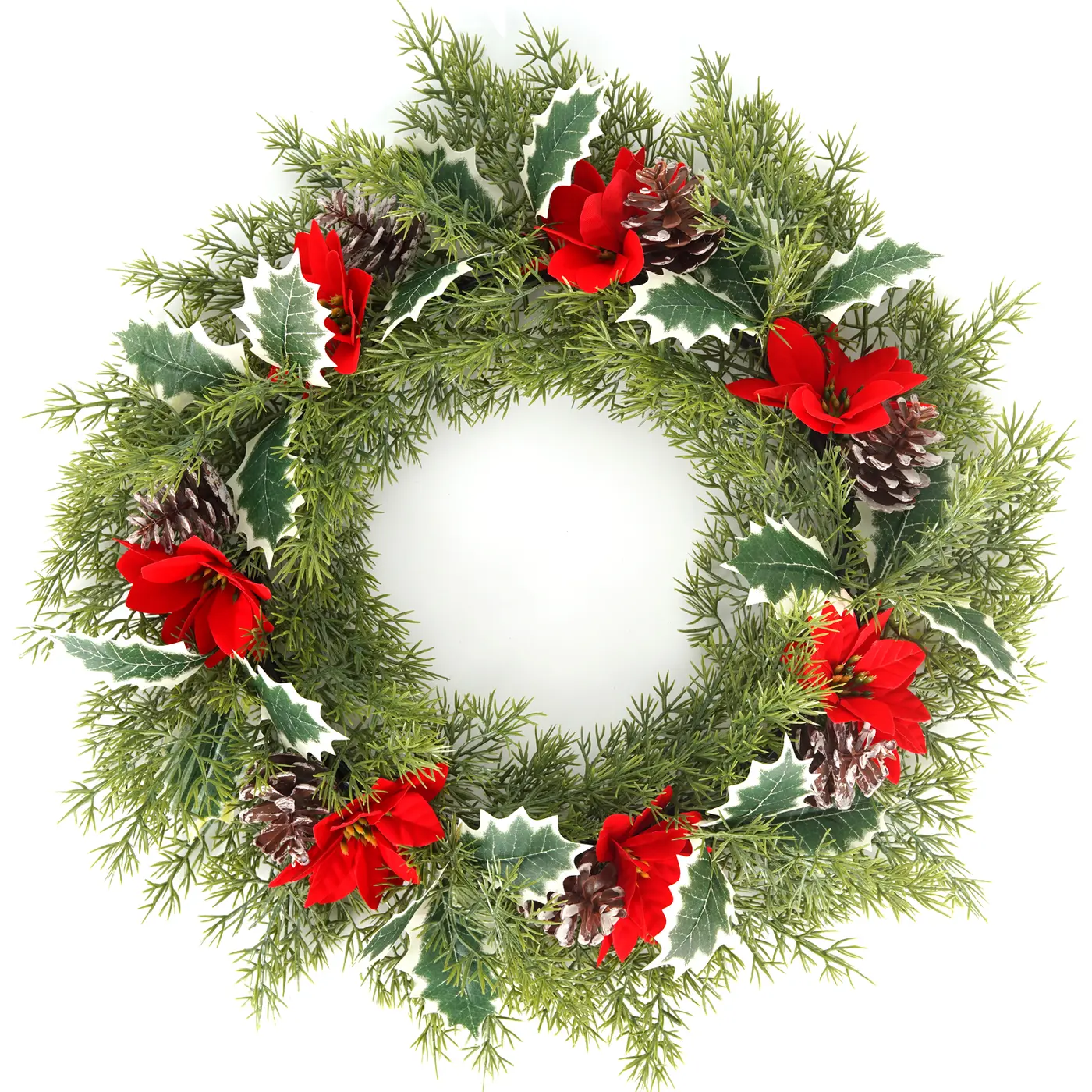 LuckyFloral Christmas wreath and garland