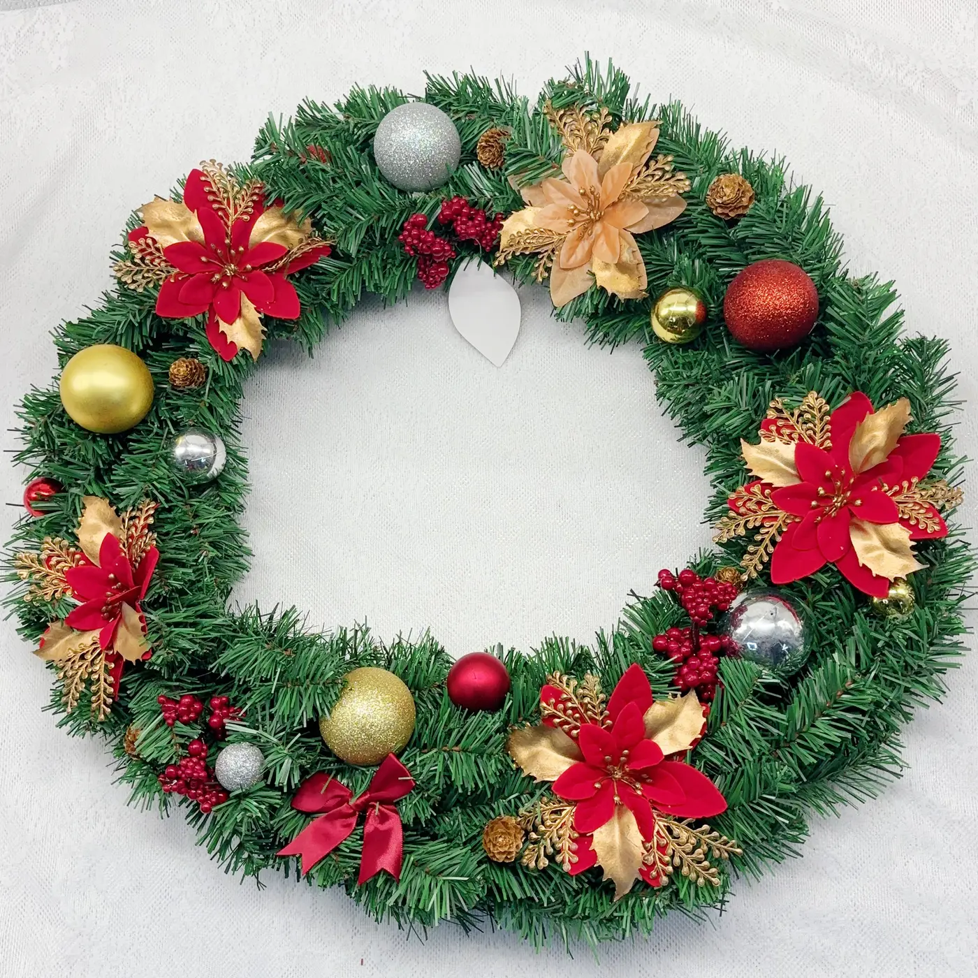 LuckyFloral Christmas wreath and garland
